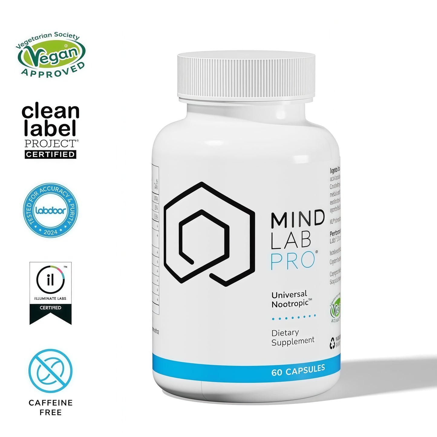 Mind Lab Pro MLP v4 Universal Nootropic Brain Booster Supplement 60-Count